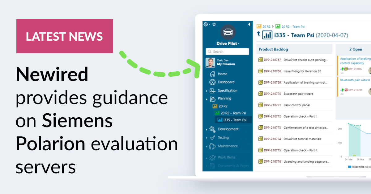Newired provides guidance on Siemens Polarion test servers